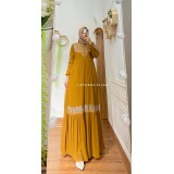 Reyna-004 Gamis Cerutty Babydoll Bordir